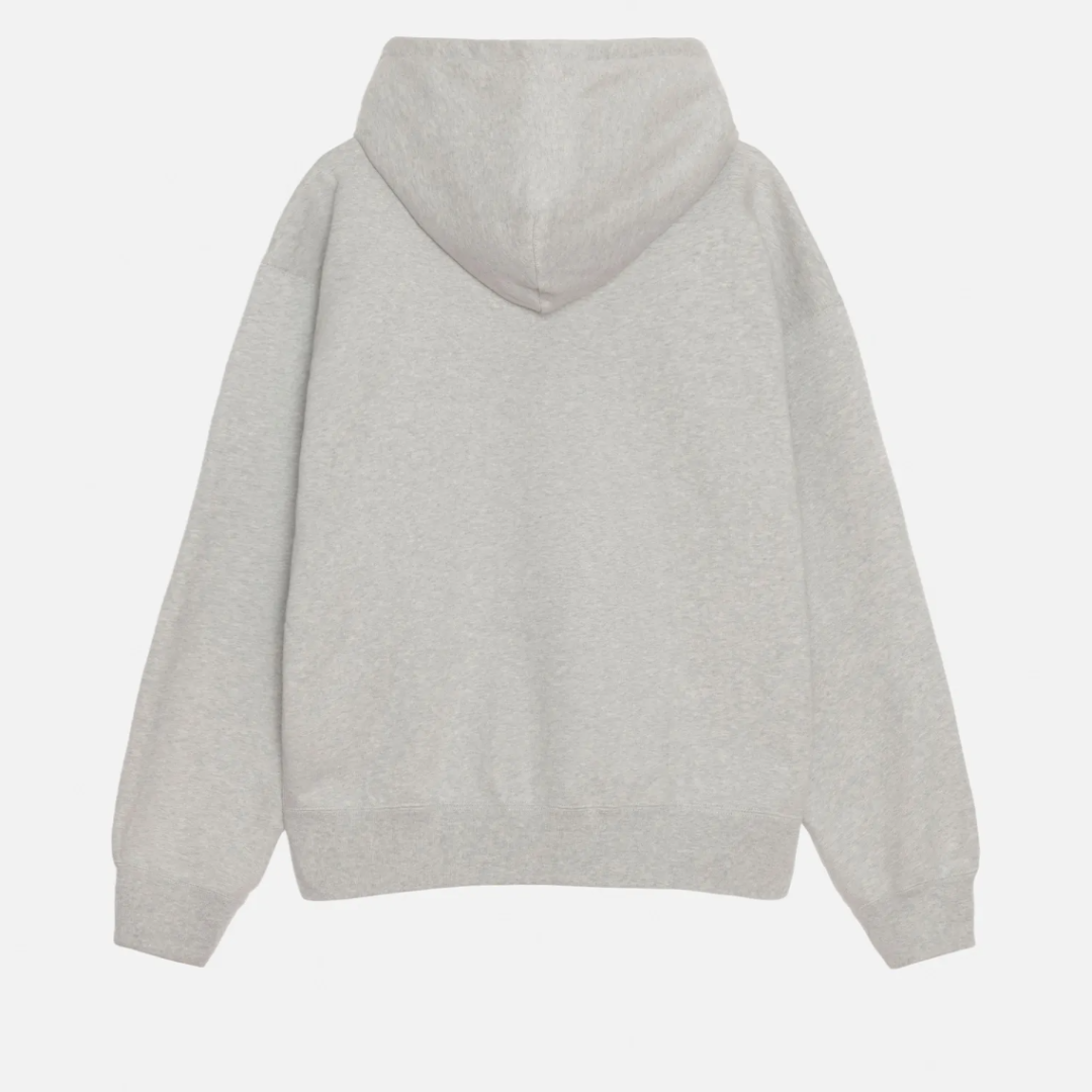 Nike x Stussy Zip Up Hoodie Heather Grey