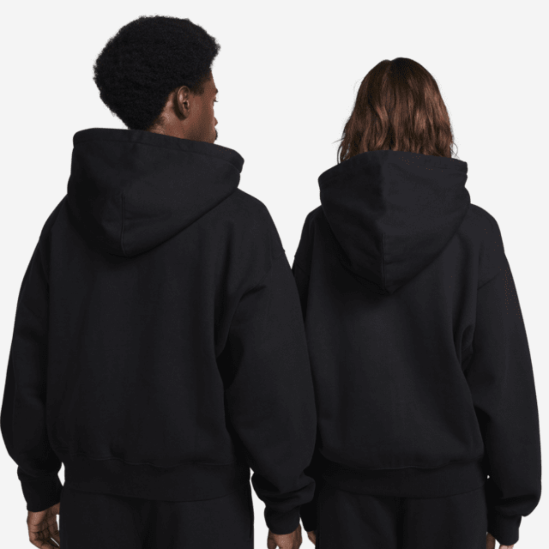 Nike x Stussy Washed Zip Up Hoodie Black