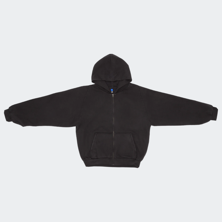 Yeezy X Gap Zip Up Hoodie Black