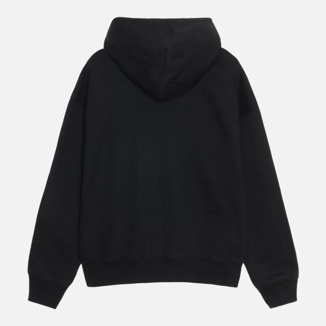 Nike x Stussy Washed Zip Up Hoodie Black